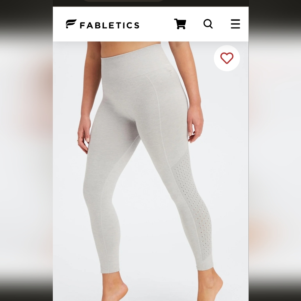 Fabletics Eco Sync High Wasted 7/8 Leggings